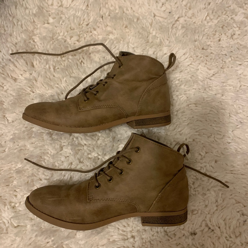 Tan Booties